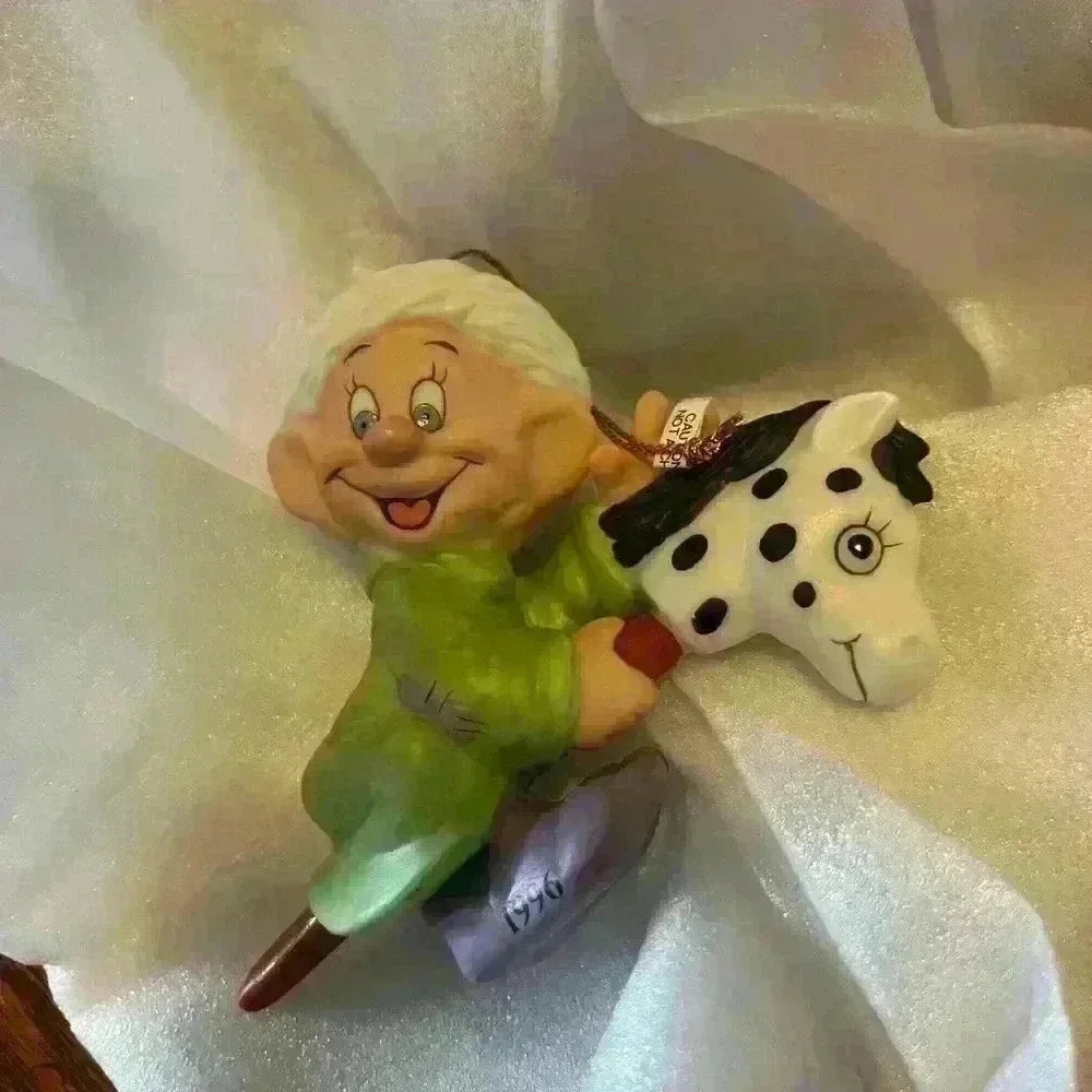 DISNEY 1996 DOPEY ORNAMENT GROLIER COLLECTIBLES W/ BOX CHRISTMAS